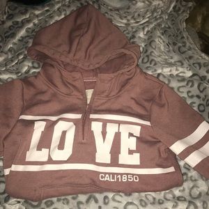 Love nude pink sweater